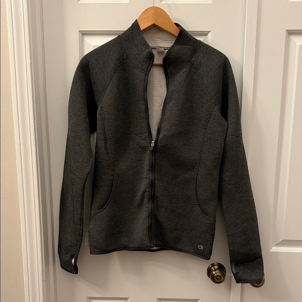 GAP Fit Gray Zip-Up Jacket